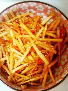 すき焼きのタレで簡単きんぴら♡-レシピのメイン写真