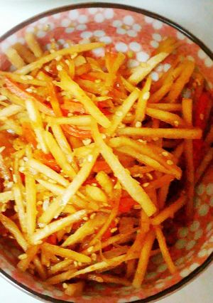 すき焼きのタレで簡単きんぴら♡-レシピのメイン写真