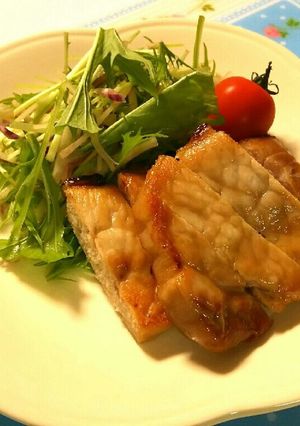 低糖質レシピ☆豚肉の味噌漬焼き-レシピのメイン写真