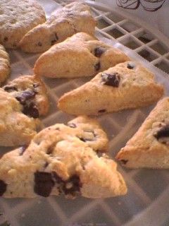 ヨーグルトで作るチョコスコーン-レシピのメイン写真