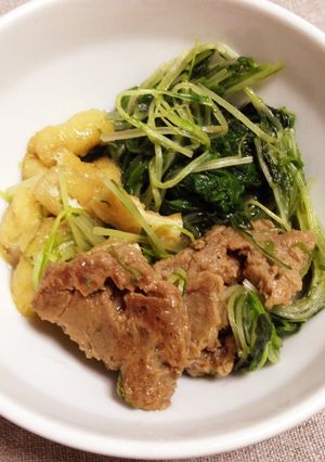 白だしで水菜の煮物-レシピのメイン写真