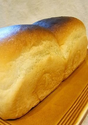 手捏ね山型食パン パウンド型で-レシピのメイン写真