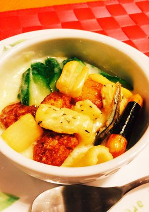 簡単つまみ☆あられミックスココットカマン-レシピのメイン写真