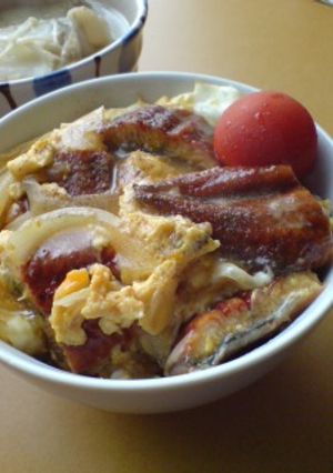 ふわふわ卵のうな玉丼-レシピのメイン写真