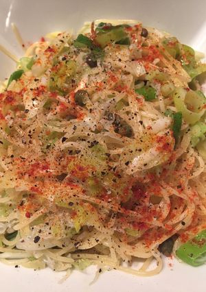 ネギとじゃこのパスタ-レシピのメイン写真