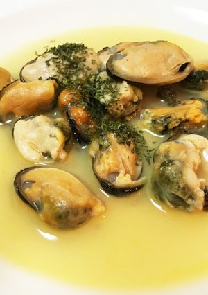簡単シンプル ムール貝の白ワイン蒸し-レシピのメイン写真