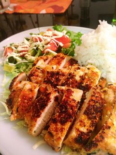 鶏胸肉で節約♪ ハワイ風フリカケチキン-レシピのメイン写真