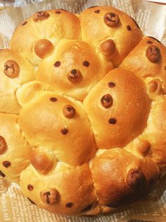 ちぎりパン☆くまさん-レシピのメイン写真