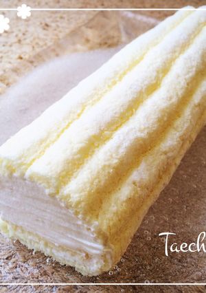 純白ロールケーキ-レシピのメイン写真
