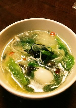 野菜たっぷり餃子スープ-レシピのメイン写真