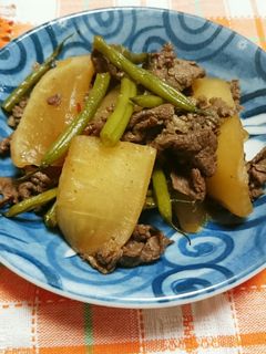 牛肉と大根のピリ辛煮-レシピのメイン写真
