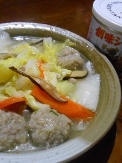 肉団子と白菜のうま煮-レシピのメイン写真