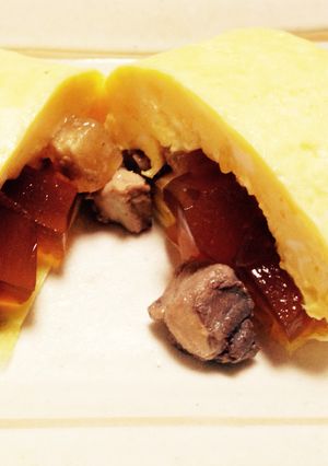 煮こごり入りブリ大根の卵焼き-レシピのメイン写真
