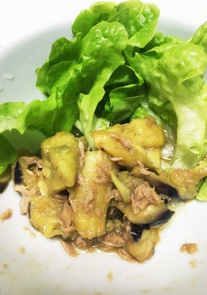 茄子とツナのレンチンサラダ-レシピのメイン写真