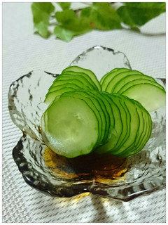 秘技で超簡単♪胡瓜の飾り切り★付け合わせ-レシピのメイン写真