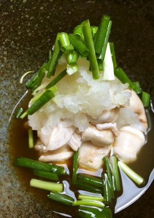 鮭の白子の♪おろしぽん酢-レシピのメイン写真