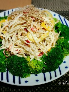 【糖質制限】菊芋シャキシャキサラダ-レシピのメイン写真