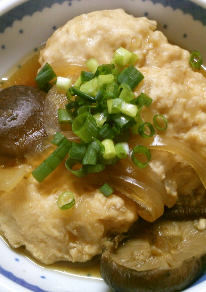 簡単！ヘルシー♪鶏つくねの 和風煮！-レシピのメイン写真