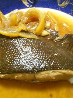 簡単!和食のおかずに♪ カレイの柚子煮-レシピのメイン写真