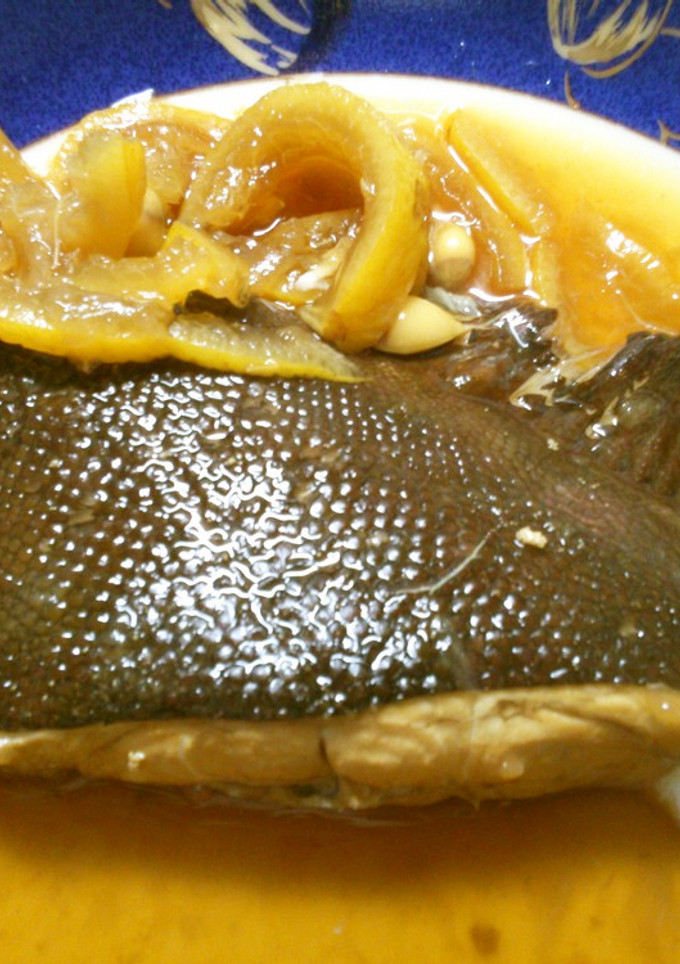 簡単！和食のおかずに♪ カレイの柚子煮-レシピのメイン写真