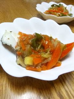 塩鱈の 野菜たっぷりあんかけ-レシピのメイン写真