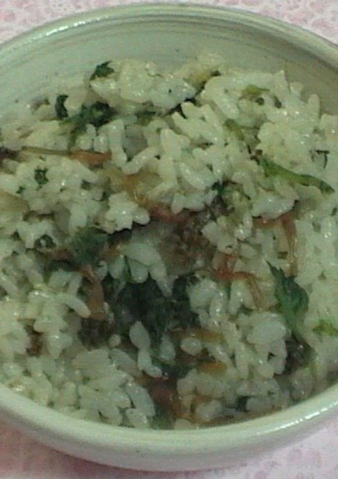 土筆とよもぎの混ぜご飯-レシピのメイン写真