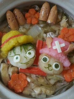 ルフィ&チョッパー鍋~♪-レシピのメイン写真
