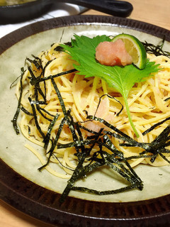 昆布茶使用!簡単たらこパスタ♪-レシピのメイン写真