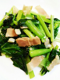 創味シャンタンDXで簡単!青菜炒め-レシピのメイン写真