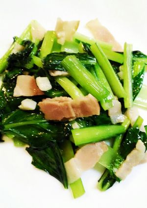 創味シャンタンDXで簡単！青菜炒め-レシピのメイン写真