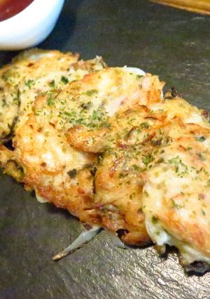 塩昆布で旨味増♪ささみと紅生姜のかき揚げ-レシピのメイン写真