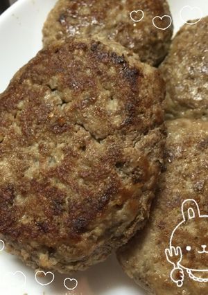 ふわふわ美味しいヘルシーなハンバーグ-レシピのメイン写真