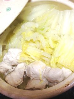 生姜の中華風簡単鍋〔創味シャンタンDX〕-レシピのメイン写真