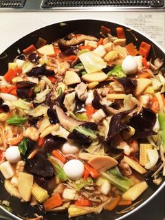 八宝菜(中華丼)-レシピのメイン写真