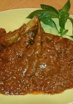 ラムチョップのトマトカレー風煮込み-レシピのメイン写真