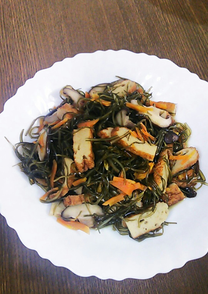 きざみ昆布とさつま揚げの煮物♪-レシピのメイン写真