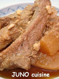 ☆スペアリブと大根の味噌煮☆-レシピのメイン写真