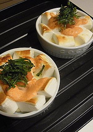 美味!!明太マヨのおつまみココットカマン-レシピのメイン写真
