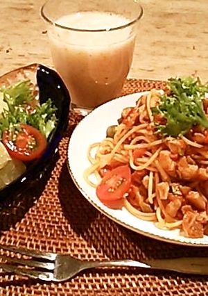 和美食　魔法のソースでトマトパスタ-レシピのメイン写真