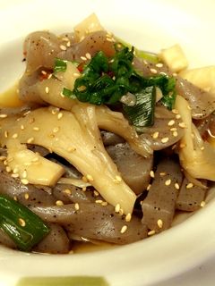 こんにゃくと舞茸の甘辛煮ダイエットにも!-レシピのメイン写真