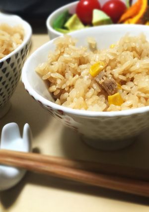 ラーメンスープで炊き込みご飯＊ちまき味-レシピのメイン写真