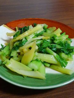 まるごとセロリ炒め-レシピのメイン写真