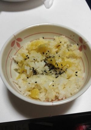 おこわ風さつまいもご飯-レシピのメイン写真