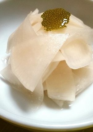 大根の即席甘酢漬け～柑橘風味-レシピのメイン写真