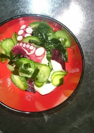 【和食】たこの酢の物-レシピのメイン写真