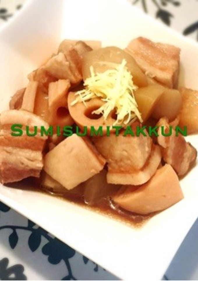 ラーメンスープでとろとろ角煮♡-レシピのメイン写真