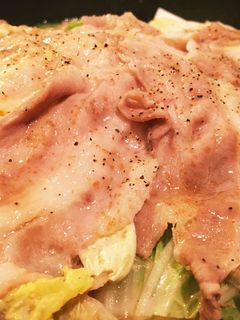 鍋!白菜、豚バラ重ね鍋-レシピのメイン写真