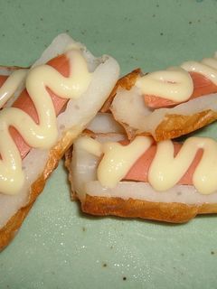 お弁当に♪マヨ焼きちくわ-レシピのメイン写真