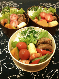 和風ハンバーグ♪お弁当-レシピのメイン写真