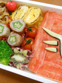 ♡今日のお弁当♡楽天イーグルス弁当-レシピのメイン写真